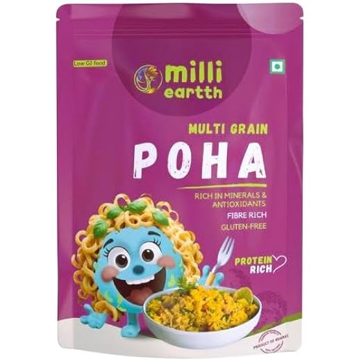 Millieartth Multi Grain Poha - High-Protein 300g