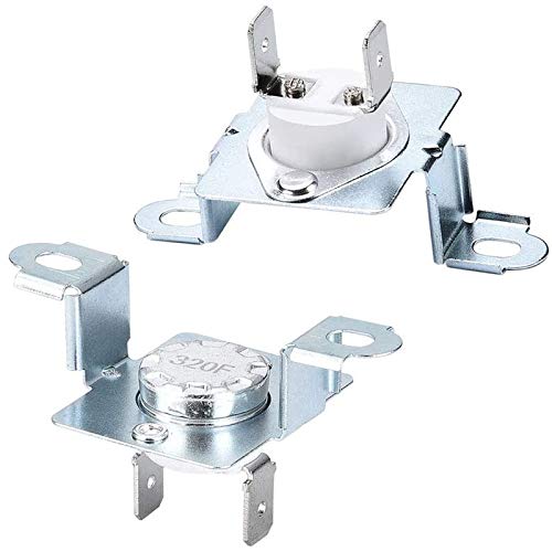 DC96-00887C Thermal Fuse Dryer Replacement Fit for SAMSUNG Replaces DC96-00887A 2074129 AP4207819 PS4216838 EAP4216838 Pack of 2 by AMI PARTS