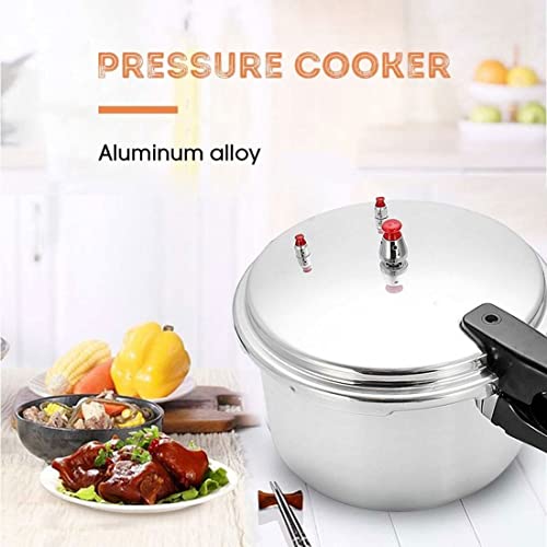 MidiLi-Kitchen-Pressure-Cooker-wRelease-Valve-Aluminum-Canning-Cooker-Pot-Stove-Top-Instant-Fast-Cooking-Outdoor-Camping-Cook-Tool-Steamer-Size-4L-Diameter-20cm