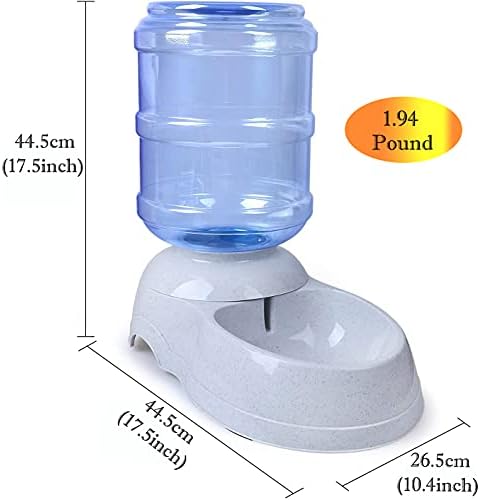 11L Automatic Pet Waterer Dispenser, Large Dog Water Dispenser Station, Self-Dispensing Gravity Water Drinking Fountain (11L/3 Gallon Waterer)