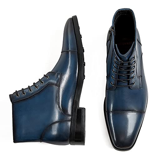 Image of GIFENNSE Mens Dress Boots Formal Chelsea Boots for Men