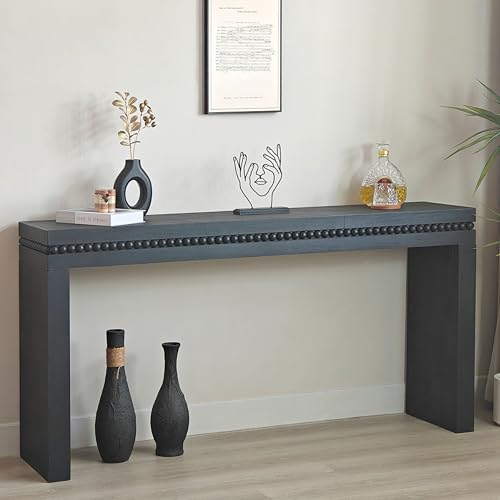 FIVEGIVEN Contemporary Minimalist Console Sofa Table Long Entryway Hallway Table