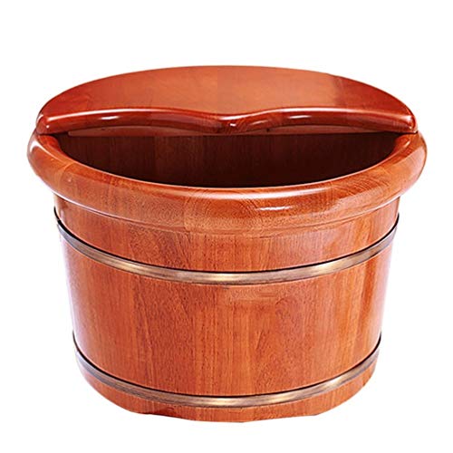 Cubeta de Madera para Baño de Pies Spa