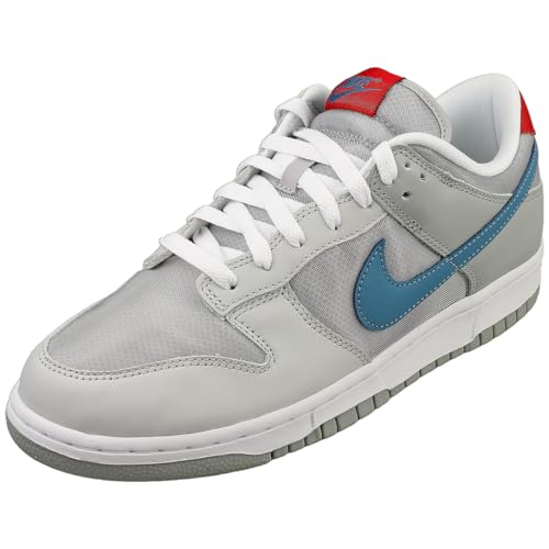 Nike Dunk Low Men's Shoes (HF0391-001, Metallic Silver/Neutral Grey/Flat Silver/Aegean Storm) Size 8