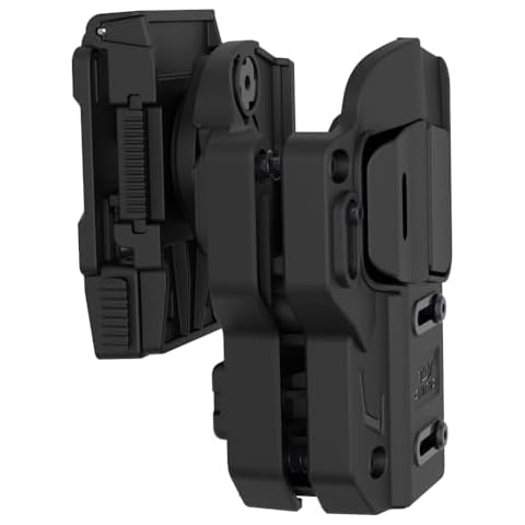 Universal Polymer Holster with 360° Adjustable Belt Clip, Tactical OWB Holster for 200+ Popular Full Size,Compact,and semi-Automatic Pistols Cover