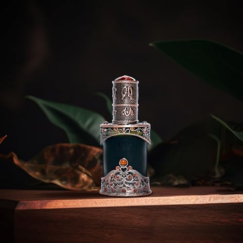 Image of Khus Attar for Men & Women | Non-Alcoholic Natural Perfume from Kannauj | Luxury Unisex Khus Fragrance