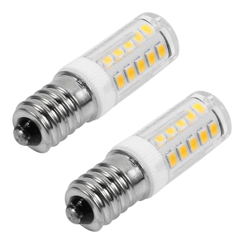 Homoyoyo 2 piezas Bombillas LED para Cocina Luz Blanca Fría de Lúmenes bajo Consumo y Energético para Campana Extractora y Electrodomésticos