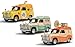 Corgi Diecast Model Cars - CC80505 Wallace & Gromit Austin Van Collection - 1:43 Pre-Built Model Vehicles, Classic Metal Die Cast Collectible, Models for Adults - Yellow, Orange and Blue