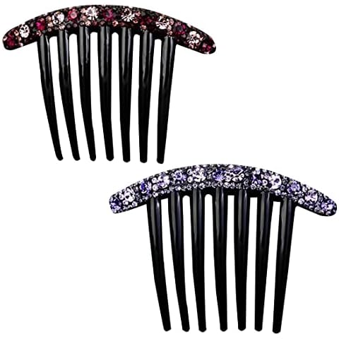 Androxeda Peinetas de Pelo de Diamantes de Imitación Cover