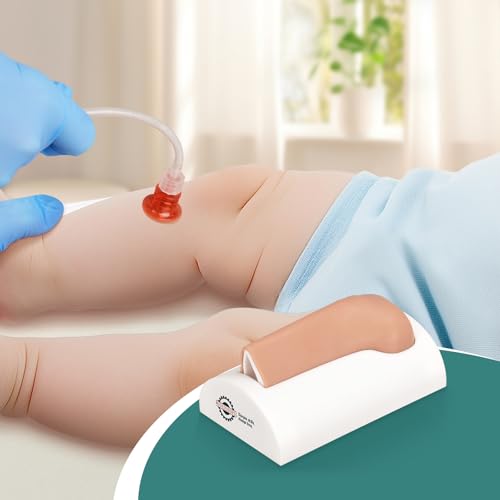 Image of Intraosseous (IO) Access Trainer, Pediatric Intraosseous (IO) Tibia Trainer, Infant Tibial IO Trainer for Medical Education