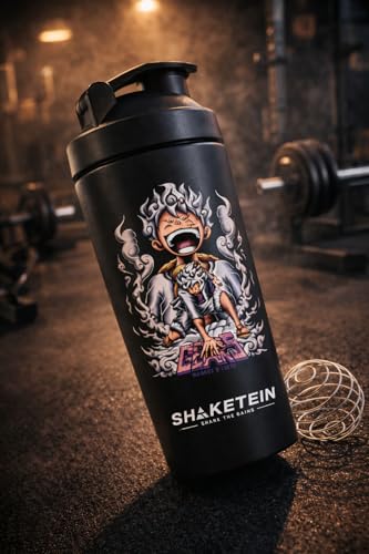 Image of Stainless Steel Gym Shaker Bottle 750ml | Leak Proof Protein Mixer Shaker | BPA Free | Metal Sports Water Bottle for Gym, Workout & Fitness