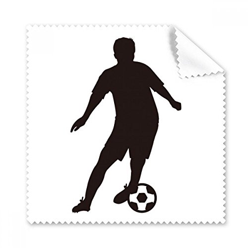 Chiffon de nettoyage écran téléphone tissu microfibre lunettes motif sport football