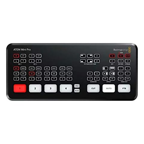 Blackmagic ATEM Mini Pro, mezclador de video para producción en vivo y streaming Cover