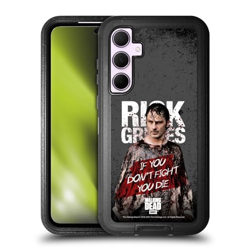 Coque Samsung Galaxy A35 5G The Walking Dead Rick Grimes antichoc blindée