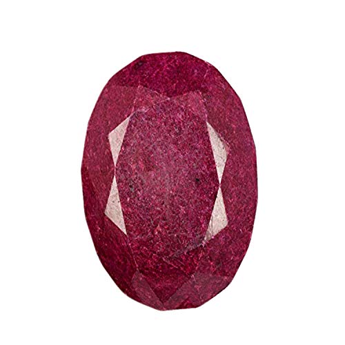 GEMHUB 2465 Ct Natural Gemstone Brilliant Oval Cut for 87 x 69mm Top Blood Red Ruby J-1056