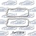 SoffSeal 9014 Front parking light, direct signal lens