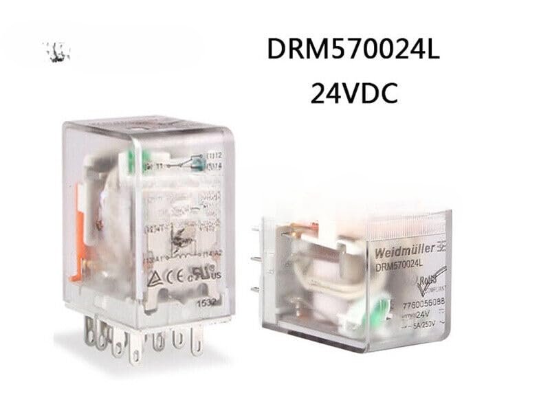 10PCS DRM570024L relay DC24V four open four close 7760056088 27.5 * 21.5 * 35.5mm