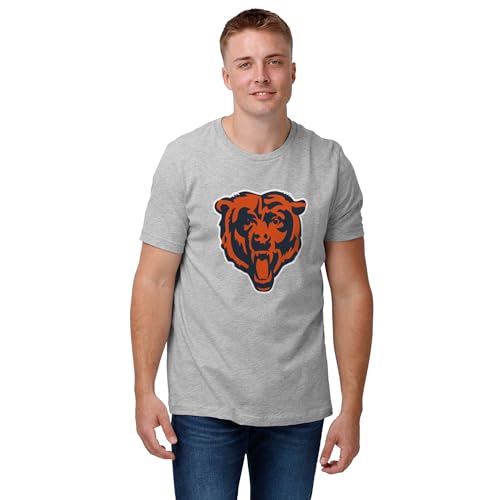 Image of FOCO Men's NFL Team Primary Logo Black Short Sleeve T-Shirt