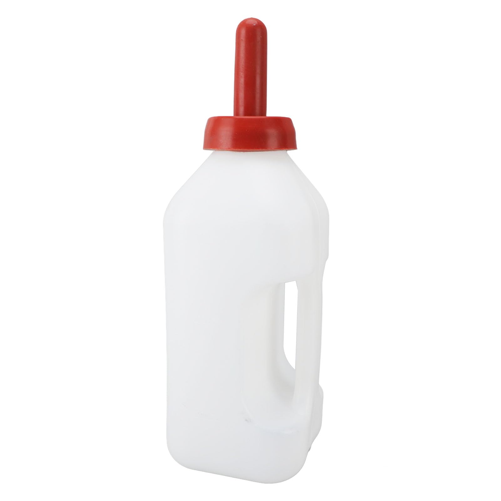 Wakects Biberón para Terneros de 2 Cuartos de Galón, con Diseño Antideslizante a Prueba de Fugas, Tetina de Silicona y para Facilitar la Alimentación de Lactancia, Alimentador de (Olla de Leche