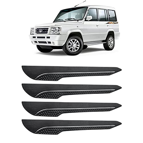 Image of AOSIS-Car Bumper Protector /Bumper Guard for Tata Sumo Gold with Single Chrome Stripe (4-Pcs)