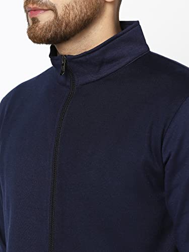 Image of AUSK Men Jacket for Winter || Winter Jacket with Full Zipper Casual and office wear Hoodie Jacket for Mens