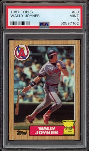 1987 Topps Wally Joyner #80 (PSA 9)