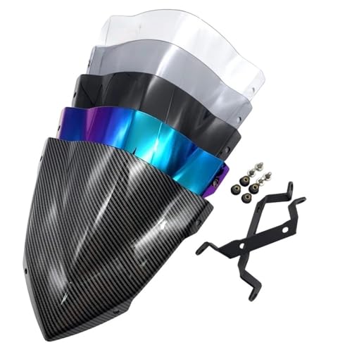 Pare-brise sport pour MT09 et FZ09 2014-2016, déflecteur de protection moto noir - 2