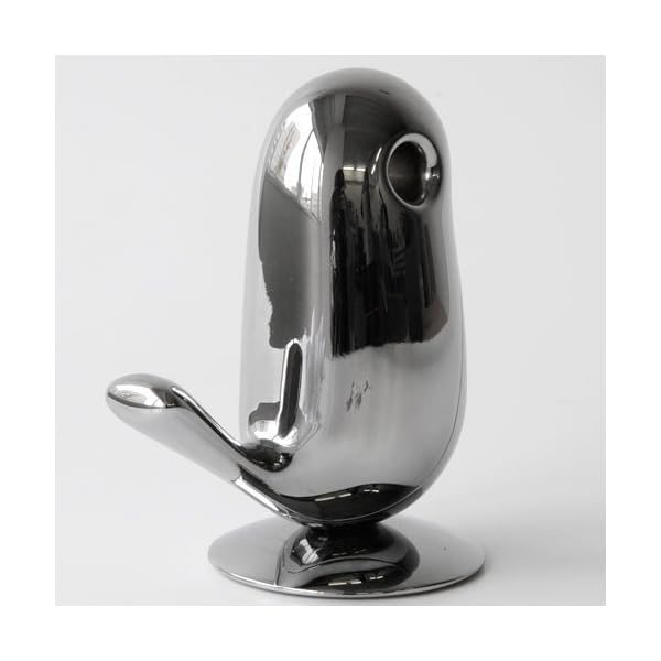 Alessi RT01 Magnetischspender für Büroklammern,Ã˜ 9,5cm, H 10,5cm – Bild 4