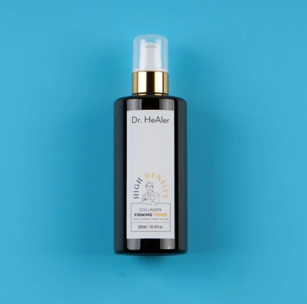 Dr. Healer High Density Collagen Firming Toner 300ml / 10.144 oz. Collagen Toner That firmes and Improves Dry, Lifeless Skin - Korean Skin Care