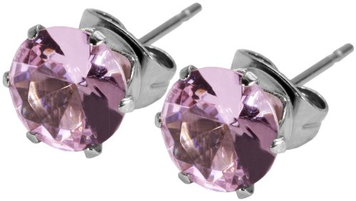 Preisvergleich Produktbild Akzent Damen-Ohrstecker Edelstahl - 20 Stück 8 mm 004200000033