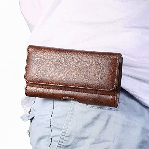 Leather Waist Bag Belt Clip Phone Case Men Hanging Holster Bag Phone Case Holster Bag2