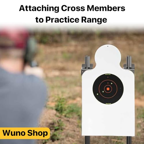 Wuno Shop T Post Brackets , T Post Target Hanger, Fence Bracket for T Shape Fence Posts, T Post Corner Brace for Posting Signs, Trail Camera Mount, Bird House Feeder, Mailbox -Black 6 Pcs - Thumbnail 6