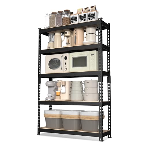 WORKPRO Shelving with MDF Board, 27-2/5'W x 11-7/10'D x 60' H, 1650LBS Load