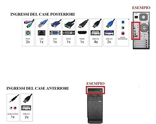 Pc Desktop Completo Intel i5-9600k 4.6Ghz 9Gen/Windows 10Pro 64Bit/Grafica Hd 630 1gb/Wifi 300Mbps/Ssd 256Gb M2/Ram 8Gb Ddr4 2666Mhz/Hdmi