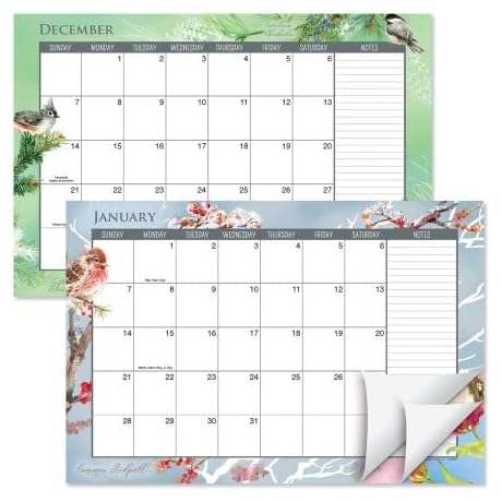 2024-2025 A Year of Birds Desk Calendar Pad