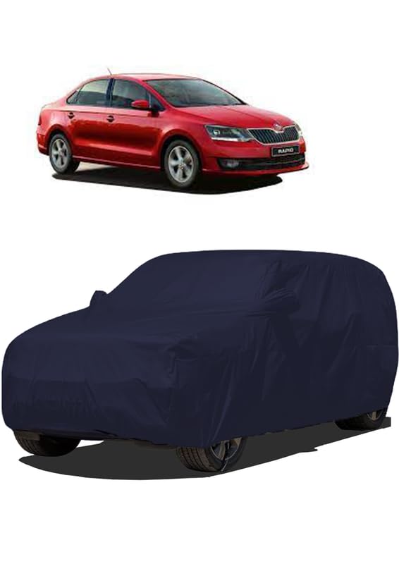 Image of J S R Waterproof Body Car Cover for Skoda Rapid