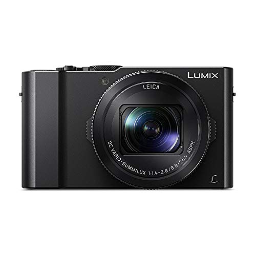 Image of Panasonic LUMIX LX10 4K 20.1MP Digital Camera with Leica 24-72mm Lens (Black), 64GB SD Card, and Camera Case Bundle