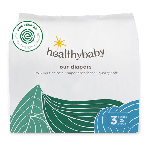 Image of Our Diapers | The First EWG Verified & Microbiome-Friendly Diaper | 12-Hour Leak Protection | Made with Organic Cotton & Plant-Derived Materials | Totally Chlorine Free | Size 3 (16-28 lbs) 58 Count