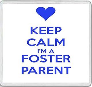 Keep Calm I'm a Foster Parent - Large Square Acrylic Coaster