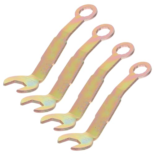 ULTECHNOVO juego de 4 llaves anguladas de pivote de 3/8 pulgadas para puertas corredizas de herrajes de puerta, agarre ergonómico y ajuste preciso, para reparaciones DIY y arreglos de emergencia miniatura 1