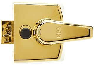 ERA 1430-31 40mm High Security Replacement Nightlatch - Brass Effect Body,Brown