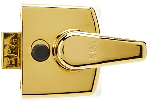 ERA 1430-31 40mm High Security Replacement Nightlatch - Brass Effect Body,Brown