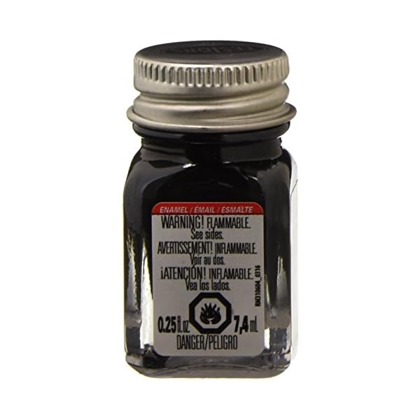 Testors Testor Gloss Black Enamel Paint