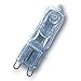 Access G9-60W120V/GB/FR One Light Looped Pins with Glass Base from Halogen Lamp Collection