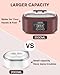 Paraffin Wax Machine for Hand and Feet -Paraffin Wax Warmer Moisturizing Kit Auto-time and Keep Warm Paraffin Hand Wax Machine for Arthritis (Wine Red)