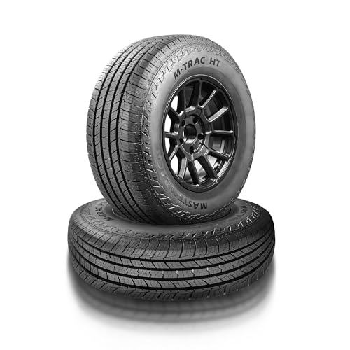 Set of 2 (TWO) Mastertrack M-TRAC HT 235/65R16C 121/119S 10PR E All Season SUV Highway Terrain Tires 235/65/16+ 3-Year Road Hazard Warranty Included(Tire Only)