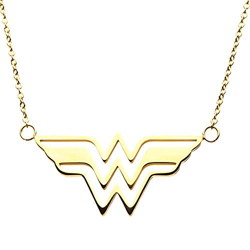 Sales One DC Comics Stainless Steel Pendant with Chain Wonder Woman Pendants
