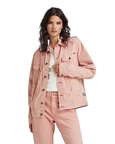 G-Star Para Mujer Chaqueta Oversized Western, Rosa (rainbow light dusty rose gd D22579-C436-G041), M