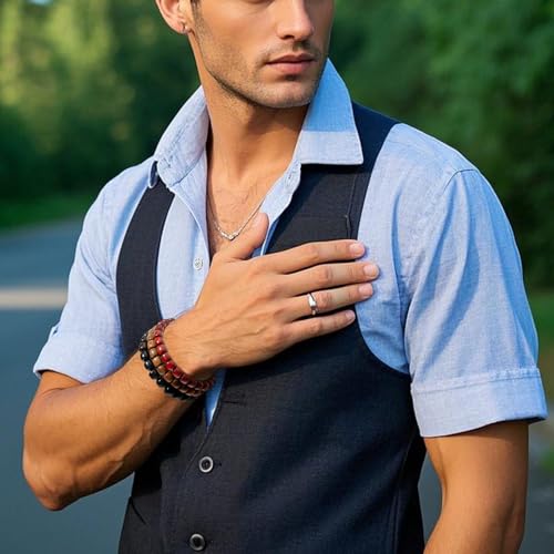 Bracelets Wooden Beaded Bracelet Bangle for Men and Women Elastic Friendship Bracelets Jewelry Gifts3