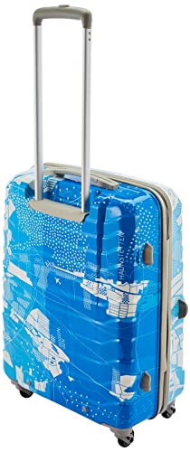 Skybags Trooper 65 Cms Polycarbonate Blue Hardsided Check-in Luggage